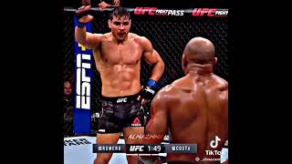 Paulo Costa Vs Yoel Romero highlights 🔥🔥 [upl. by Veradis795]