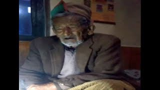 Indias oldest voter Shyam Negi all set to vote again [upl. by Nilekcaj]