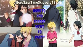 borusara timeskip texting story part 13  boruto and sarada go to past  otsutsuki vs boruto [upl. by Meriel]