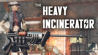 The Heavy Incinerator  Crucible a Creation Club Update for Fallout 4 [upl. by Susana656]