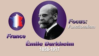 Functionalism and society  Émile Durkheim [upl. by Athiste]