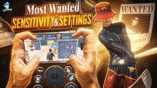 The Most Wanted Sensitivity amp Settings In 33 Update❗️  الحساسية و الإعدادات الأكثر طلباً 😳 [upl. by Torp880]