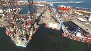 Maersk Guardian Accommodation Modules – Heavy lift transport I Blue Water Shipping [upl. by Arahc]