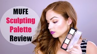 Make Up For Ever PRO SCULPTING FACE PALETTE Review  Demo [upl. by Yelnahs]