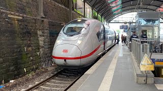 Trains in Aachen HBF  NordrheinWestfalen Germany mit TrainspotterTim [upl. by Eissert]