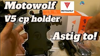 Subrang Sulit MOTOWOLF V5 CP HOLDER ASTIG TO [upl. by Nylla]