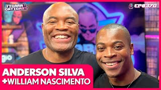 ANDERSON SILVA  WILLIAM NASCIMENTO  TICARACATICAST  370 [upl. by Enelkcaj]