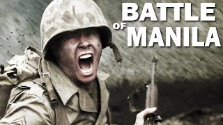 Battle of Manila  1945  Liberation of the Philippines by the US Army  Documentary [upl. by Cod]