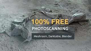 Photoscanning 100 Free Complete Meshroom Tutorial  Photogrammetry Course [upl. by Pierce]