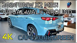 2024 BMW X2 M35i Visual WalkAround 4k [upl. by Federica815]