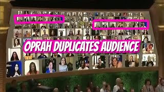 WOW Kamala Caught FAKING audience with Oprah [upl. by Einhapets]