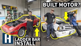 Build amp Battle Turbo or Nitrous RX7 Gets Ladder Bars S10 Gets NOS EP5 [upl. by Bates968]