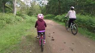 Wyre Forest Family Mountain Bike Trail Gruffalo Trail [upl. by Alegna]