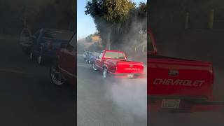 Quemando llanta En La OBS Cheyenne 400 SS 🔥💨 obschevy truck cheyenne camioneta burnout obs [upl. by Danas813]