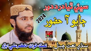 Jaio Aa Hazur  Hakim Ali Abro  New Naat 2024  Sindhi Naat Channel [upl. by Nnalatsyrc15]