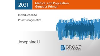 MPG Primer Introduction to Pharmacogenetics 2021 [upl. by Mohsen540]