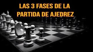 Las 3 Fases de la Partida de ajedrez Aprender a jugar desde cero [upl. by Bunny]