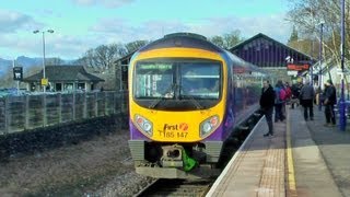 Windermere to Oxenholme  First TransPennine Express Class 185 020213 [upl. by Yetnom]