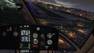 Pouso SBMT  CowanSim AS350  Flight Simulator 2024  Mega São Paulo [upl. by Hsirk52]