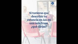 ¿Qué dirías de tu estancia en AA  shorts youtubeshorts [upl. by Olin]