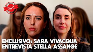 Exclusivo Sara Vivacqua entrevista Stella Assange [upl. by Lehcyar242]