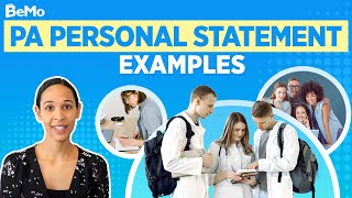 Writing a Memorable PA Personal Statement with Examples [upl. by Loria]