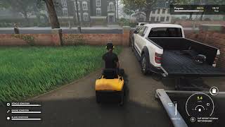 Lawn Mowing Simulator Gardens Contract [upl. by Aileda]