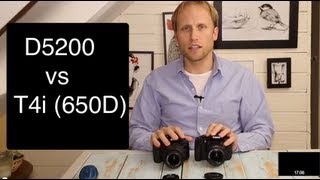 Nikon D5200 vs Canon T4i  Differences Explained updated [upl. by Link]