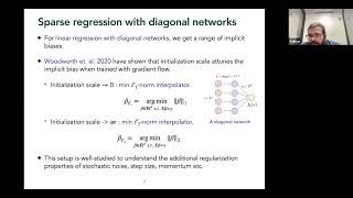 Aditya Varre  On the spectral bias of twolayer linear networks [upl. by Nyre384]