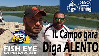 Diga Alento  Il campo gara di pesca al colpo [upl. by Sylado]