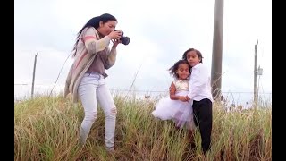 Official Holiday Photoshoot  Cutest Mixed Kids VLOGMAS [upl. by Dronski]