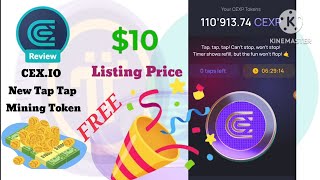 FREE AIRDROP CEXIO LISTING COMMING SOON 10 PRICE [upl. by Anivek]