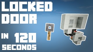 Minecraft Locked Door 120 Seconds [upl. by Engracia]