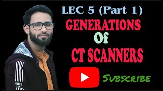 LEC 6  GENERATIONS OF CT SCANNERS COMPUTED TOMOGRAPHY PHYSICS [upl. by Haze]