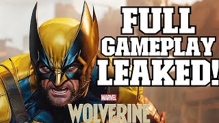 FULL Wolverine Gameplay LEAKED [upl. by Jerman]