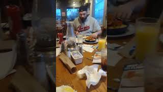 Cracker barrel breakfast youtubeshorts breakfast [upl. by Drarrej431]