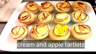 CREAM and APPLE TARTLETSTORTINE DI CREMA E MELATRIMARS RECIPE [upl. by Yelehsa345]