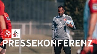 PRESSEKONFERENZ  Fortuna Düsseldorf vs 1 FC Köln  202425  Thioune vor F95KOE [upl. by Levitan]