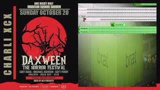 Charli XCX Live at DAXWEEN The Horror Festival Habbo Version  ROC Nation [upl. by Creight]