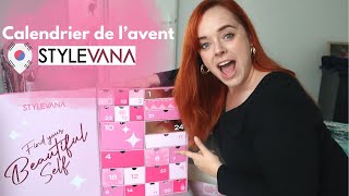 CALENDRIER DE LAVENT STYLEVANA 2023  cosmétiques coréens 🇰🇷 [upl. by Sivrat]