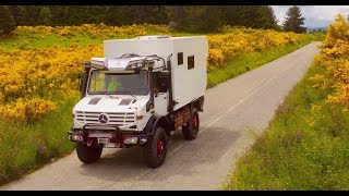 Unimog  tour della Sila con Gianni sul suo U1300 camper [upl. by Saoj]