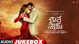 Radhe Shyam Telugu Audio Jukebox  PrabhasPooja Hegde  Justin Prabhakaran  Krishna Kanth [upl. by Eniamrahs]