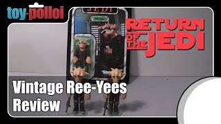 Vintage Toy review  Star Wars ROTJ ReeYees [upl. by Llertnahs]