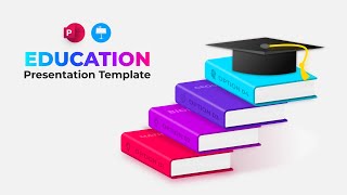 Education Animated PowerPoint Template [upl. by Eelatan697]