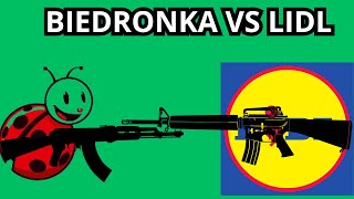 BIEDRONKA VS LIDL [upl. by Brunell]