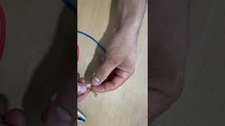 Electric wire join tips and trick connection join [upl. by Kinsler]