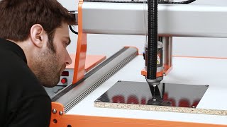 Make Precision Carbon Fibre Parts Using A Desktop CNC Router [upl. by Goggin]