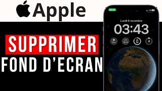 Comment Supprimer Un Fond dEcran Sur iPhone  FACILE [upl. by Julie744]