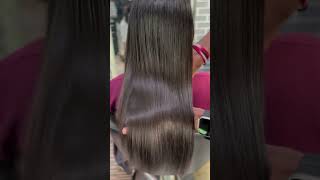 Botox treatment hairtransformation hairshine haircare hairstyle hairtutorial [upl. by Sacrod]