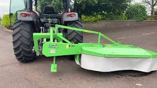 FOR SALE SaMASZ 2 DRUM MOWER [upl. by Sirrad192]